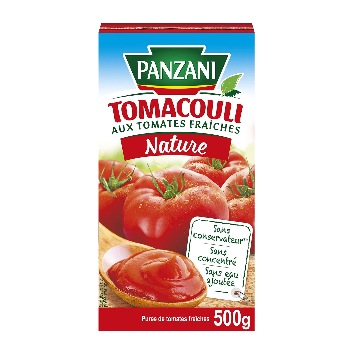 Tomacouli Tomato Puree 500g - PANZANI