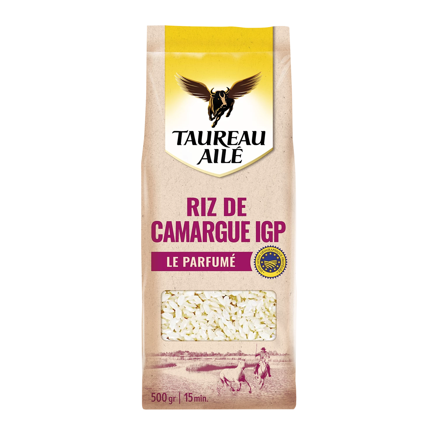 Geurige Camargue-rijst, 500 g - TAUREAU AILE