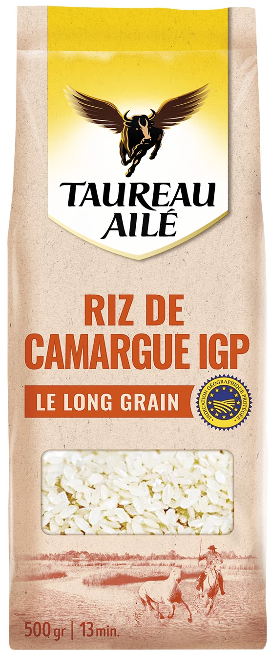 Long Camargue rice, 500g -taureau wing