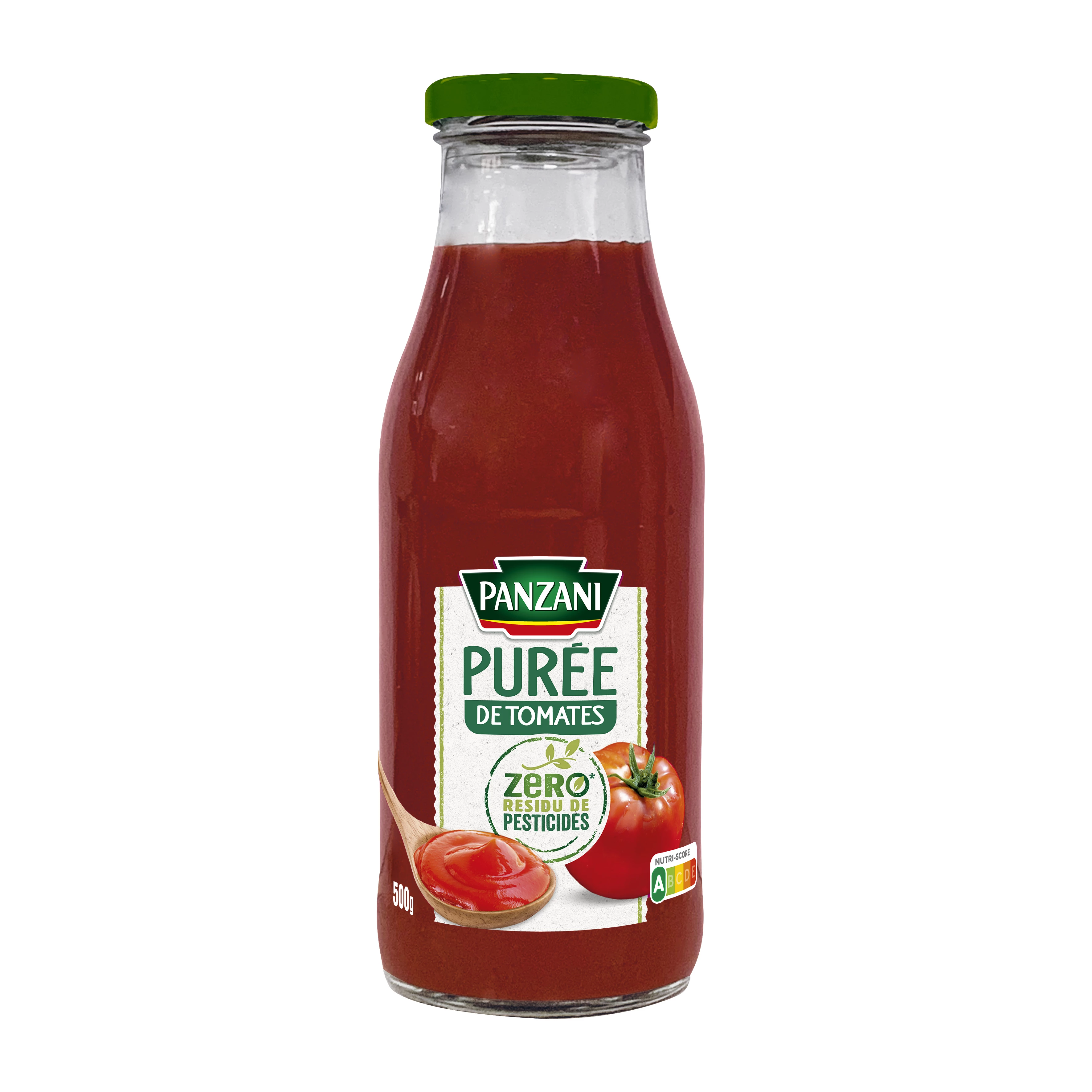 Pure de tomate; 500g - PANZANI