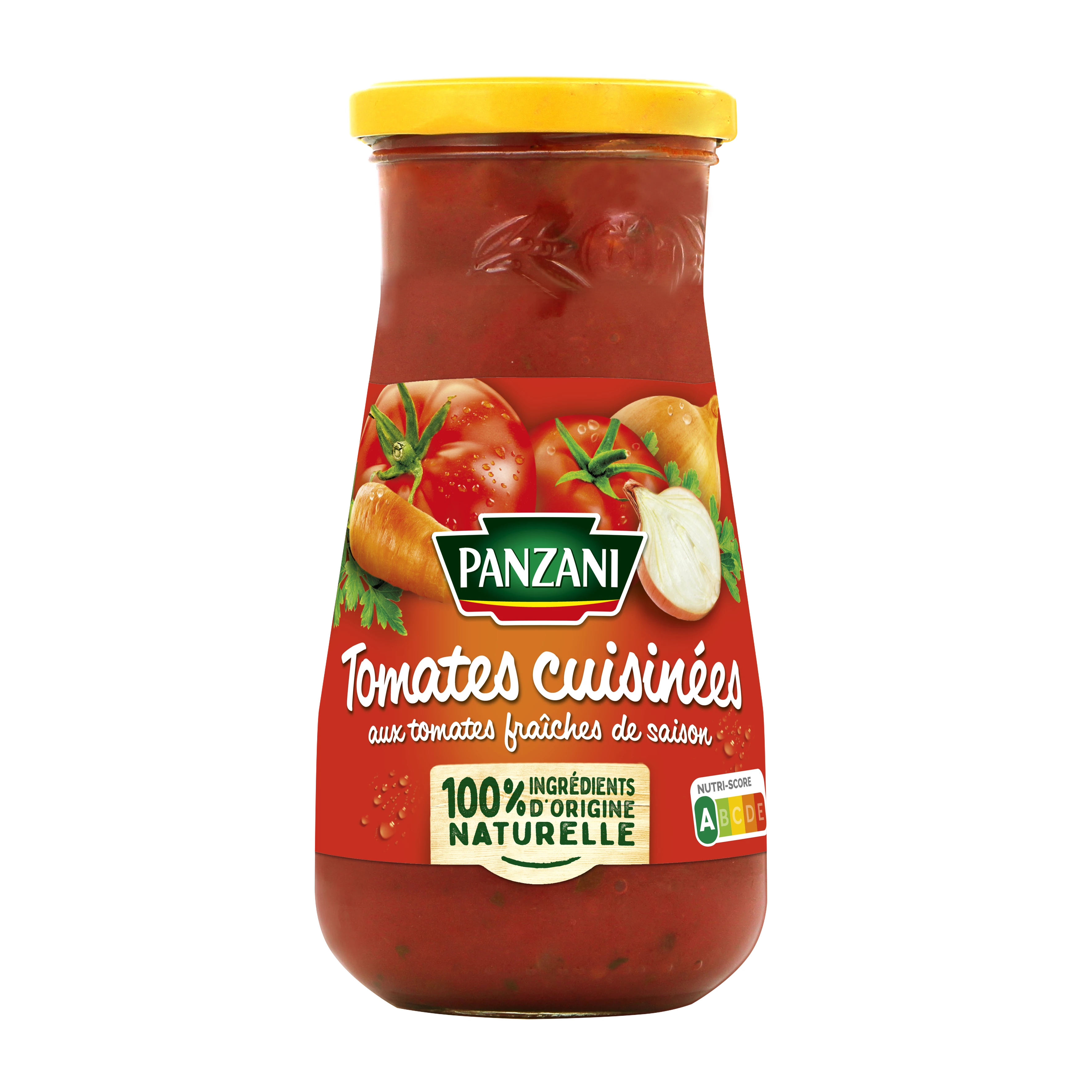 Tomato sauce cooked with fresh seasonal tomatoes; 425g - PANZANI