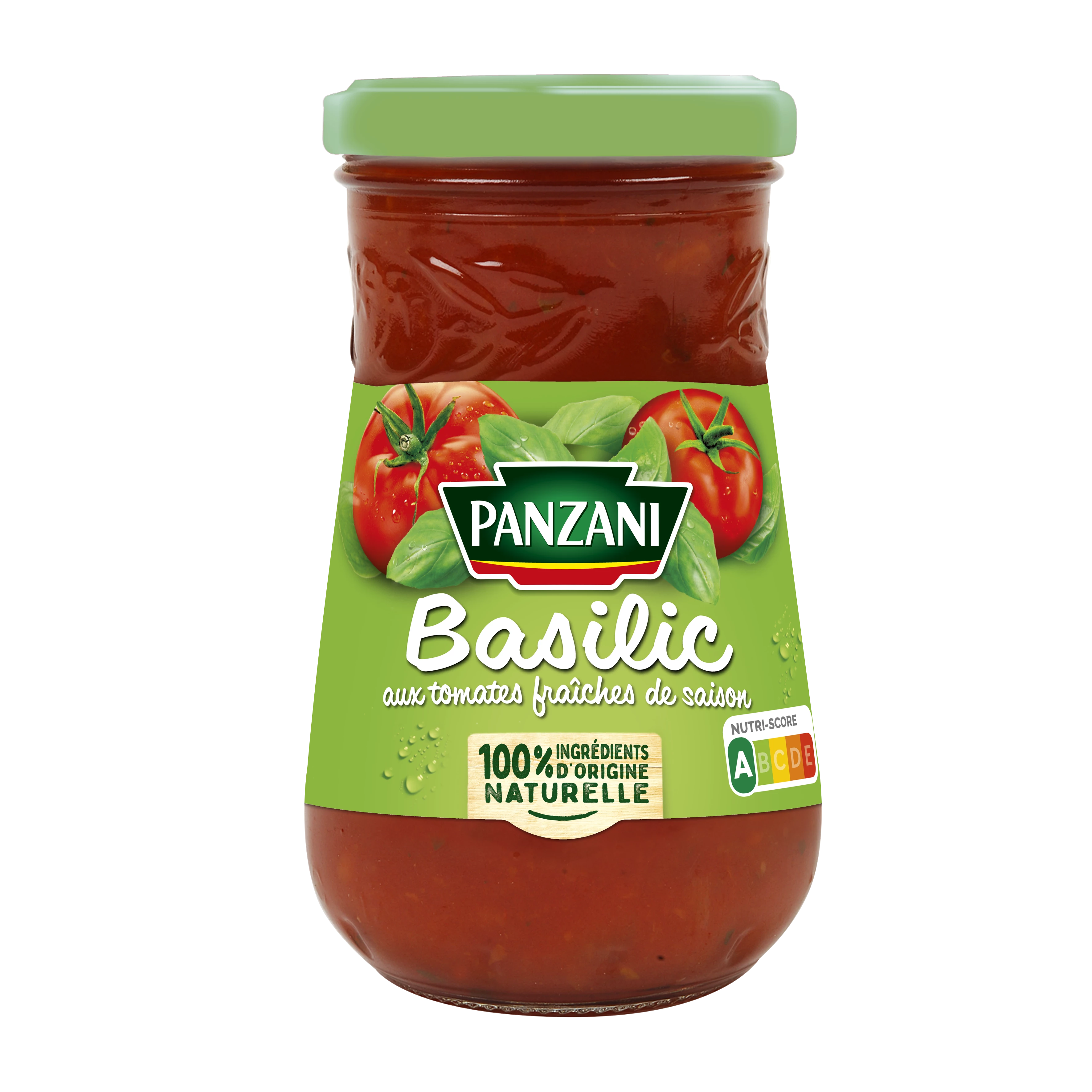 Molho Tomate Basílico; 210g - PANZANI