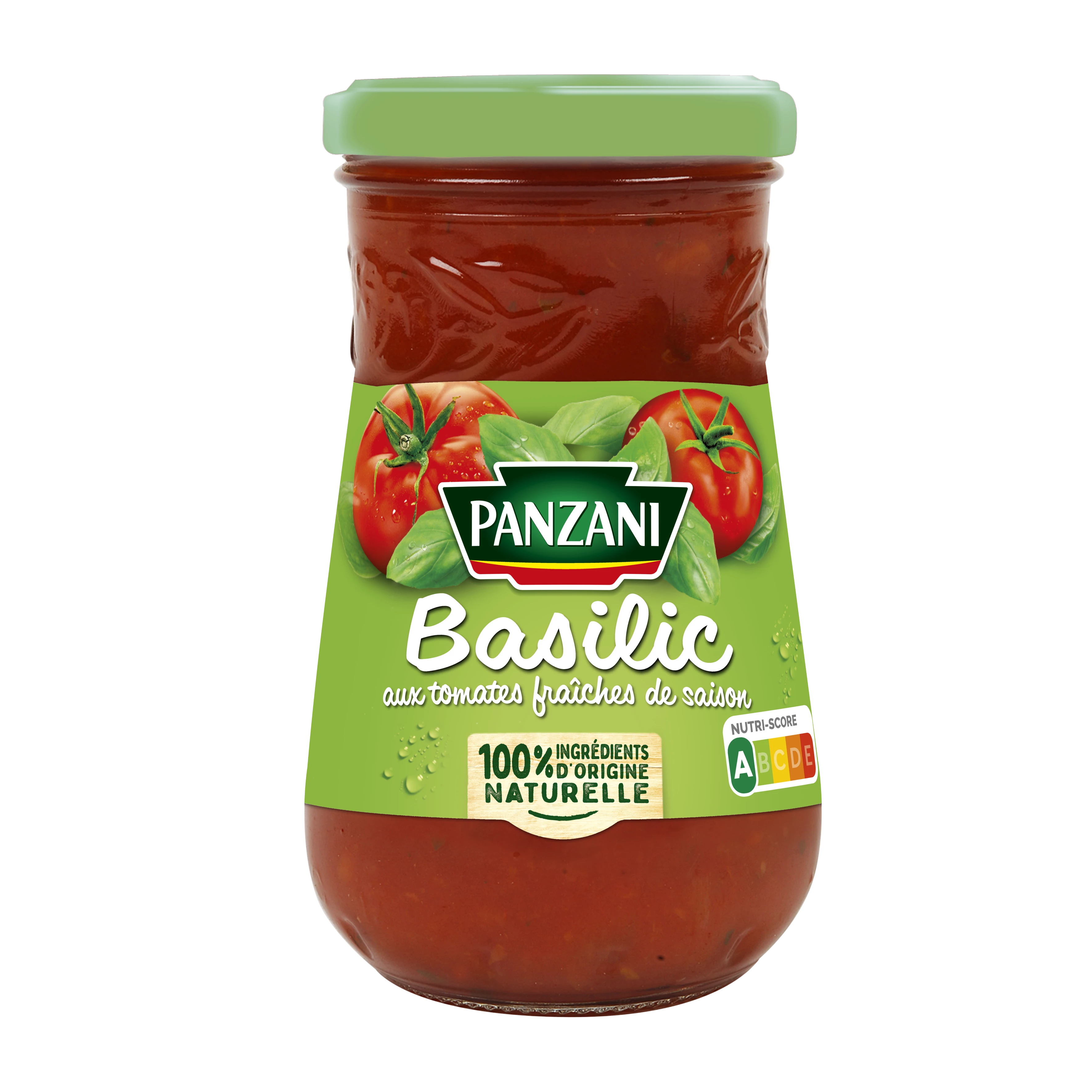 Saus Tomaat Basilicum; 210g - PANZANI