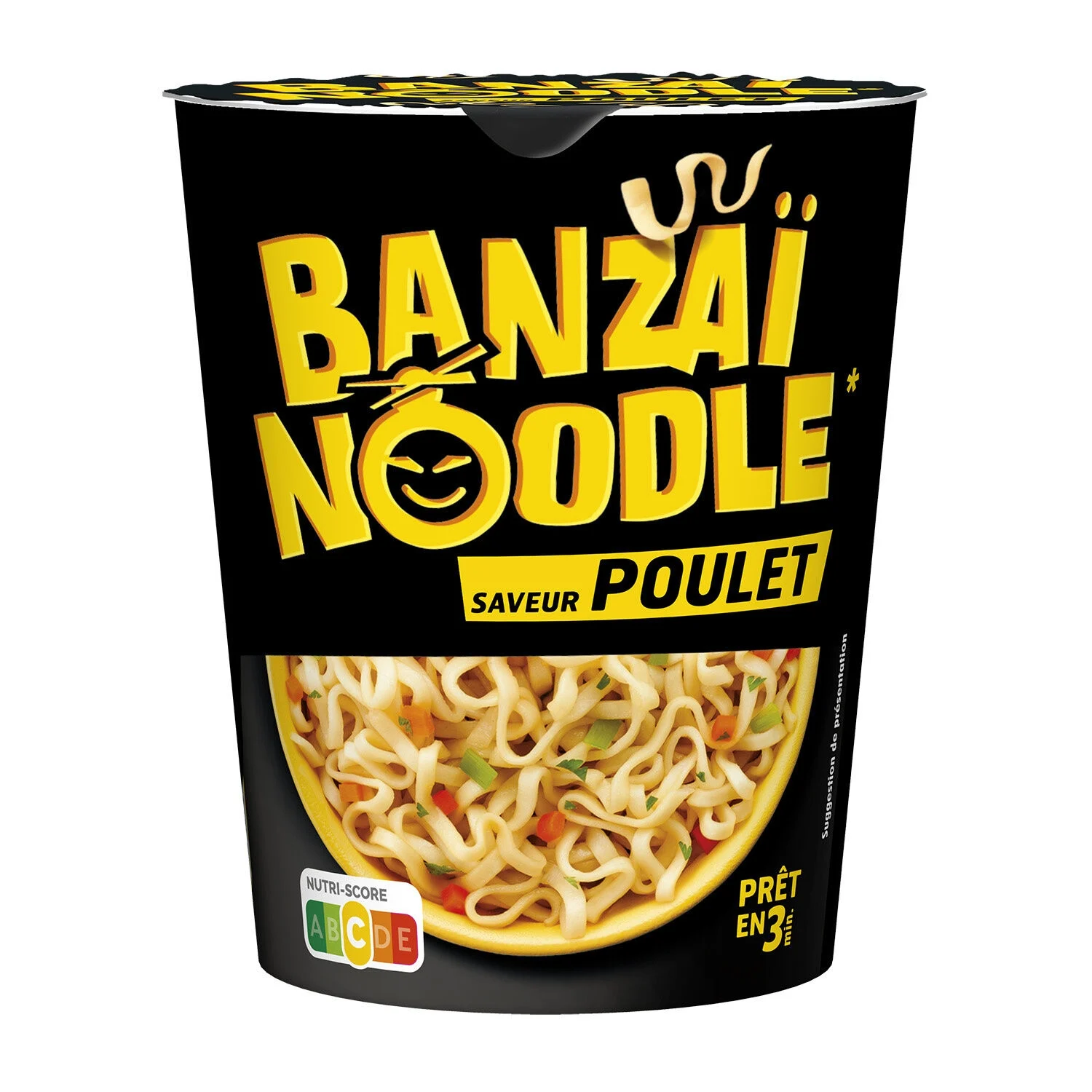 Instant noodles chicken flavor 67g - PANZANI