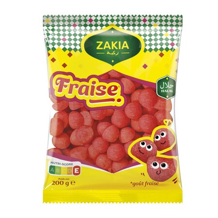 200g Bonbon Halal Fraise