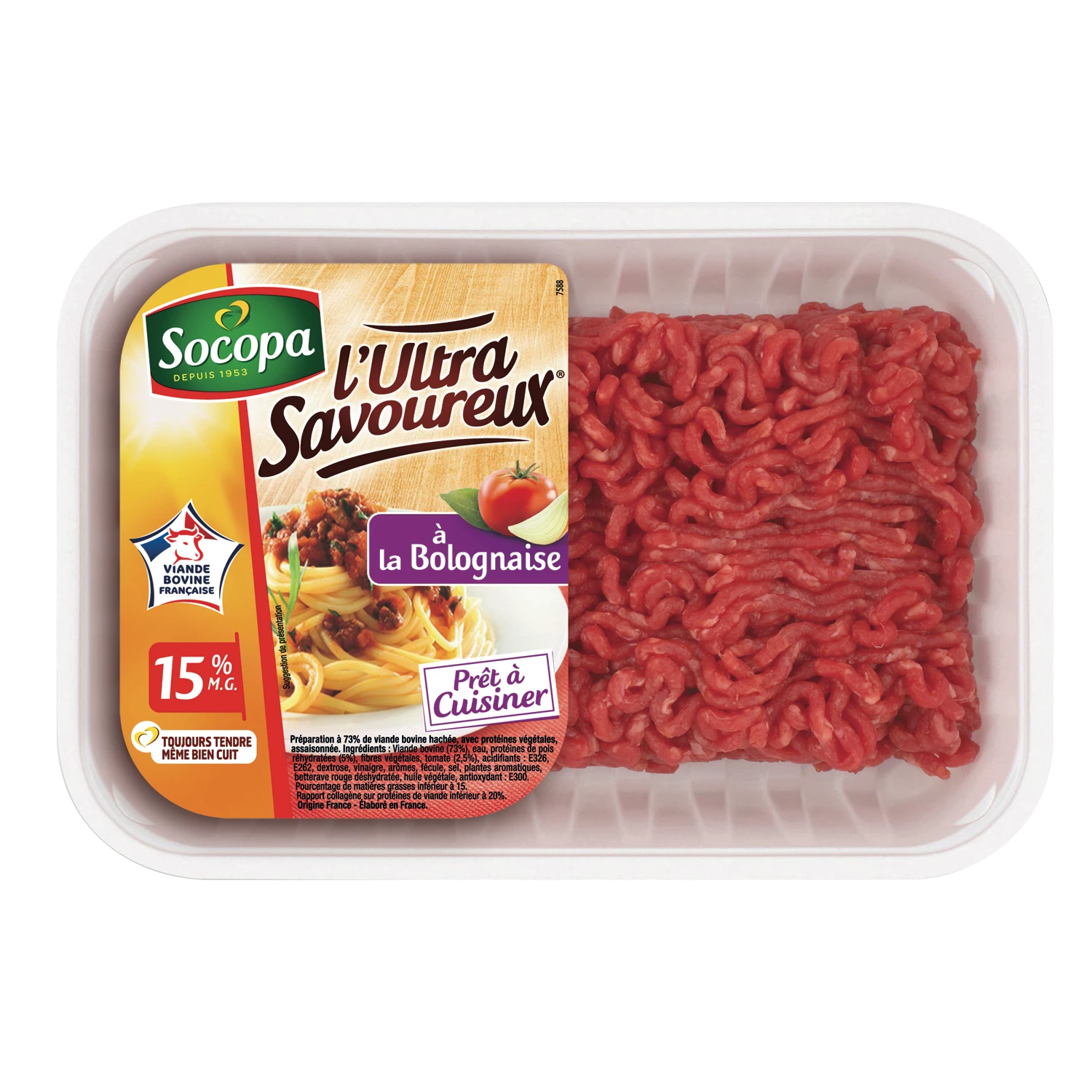 Bolognaise Ultra Savoureux, 400g - SOCOPA