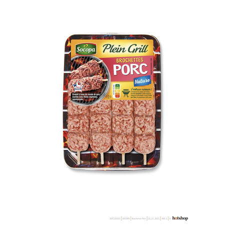 Brochettes Plein Grill Porc Na