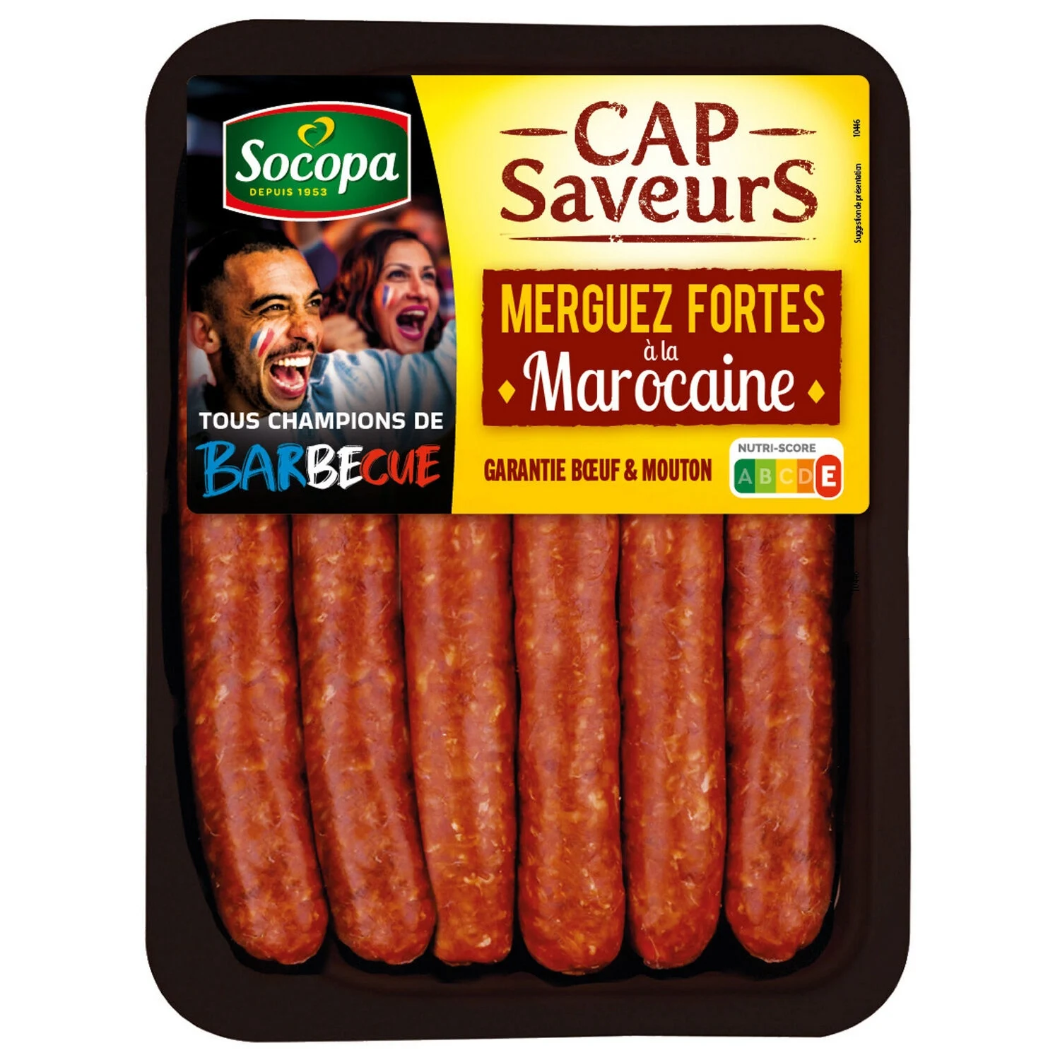 Merguez Fortes Carne E Carneiro Estilo Marroquino 330g - Socopa