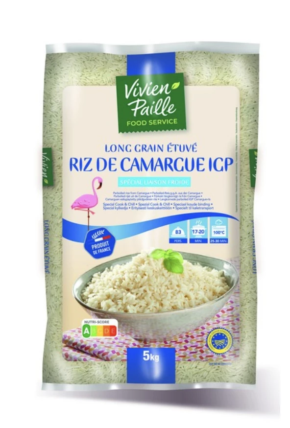 Rice Long Etuv Igp Camargue Sac 5kg - VIVIEN PAILLE
