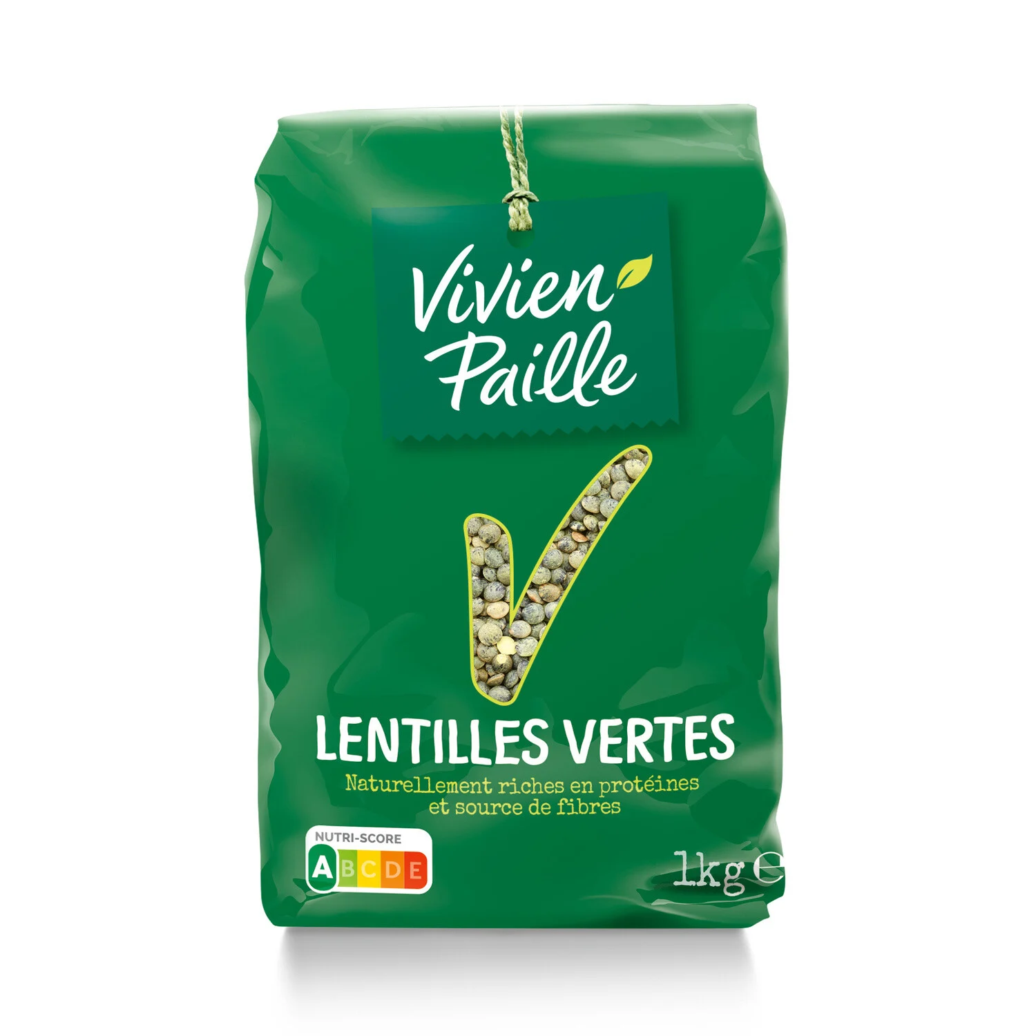 1kg Lentille Verte V Paille