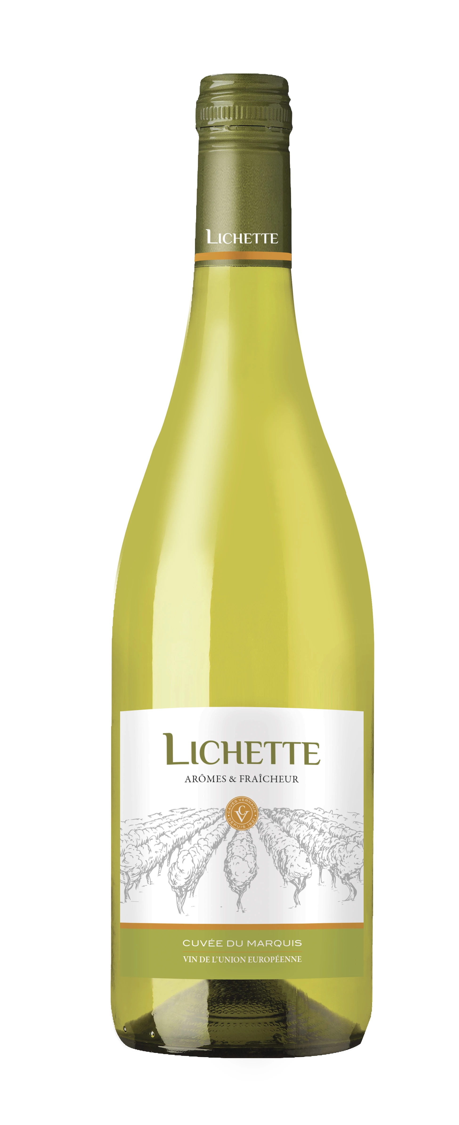 Vin blanc 11°, 75cl - LICHETTE