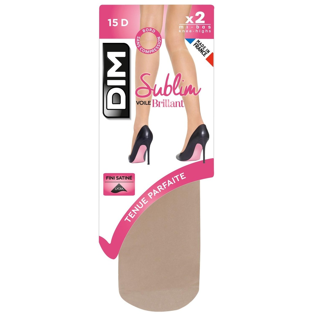 Mi-bas Sublim Voile Brillant X2 Capri T35/41