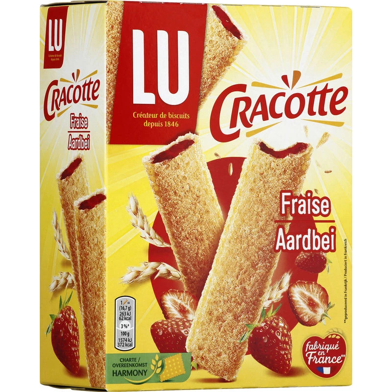 Cracotte fraise 200g - LU
