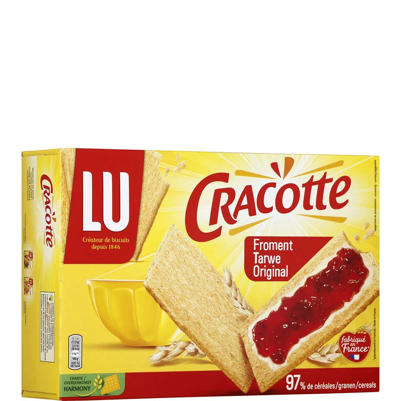 Cracotte Grillee Froment 250g - CRACOTTE