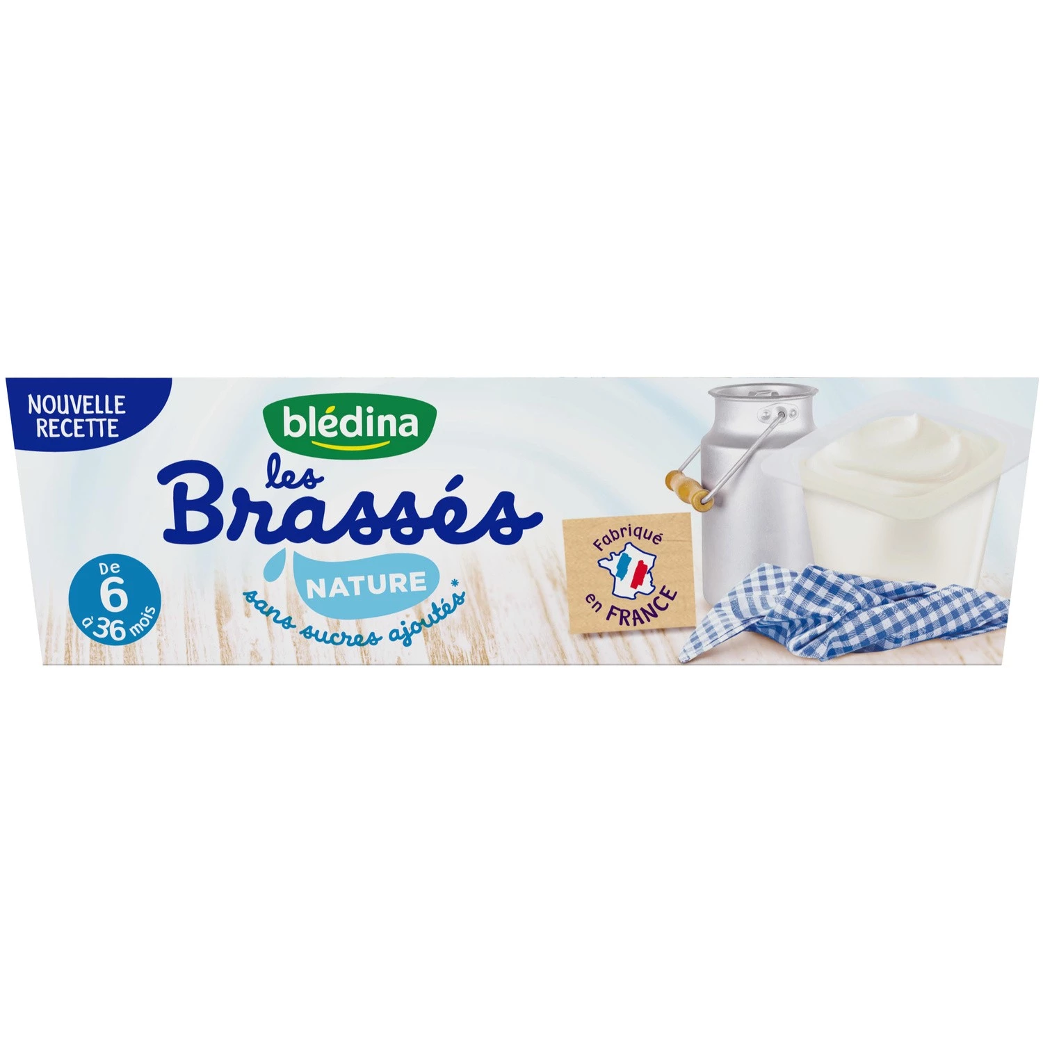 Postre natural sin azúcares añadidos 6-36 meses 6x95g - BLEDINA