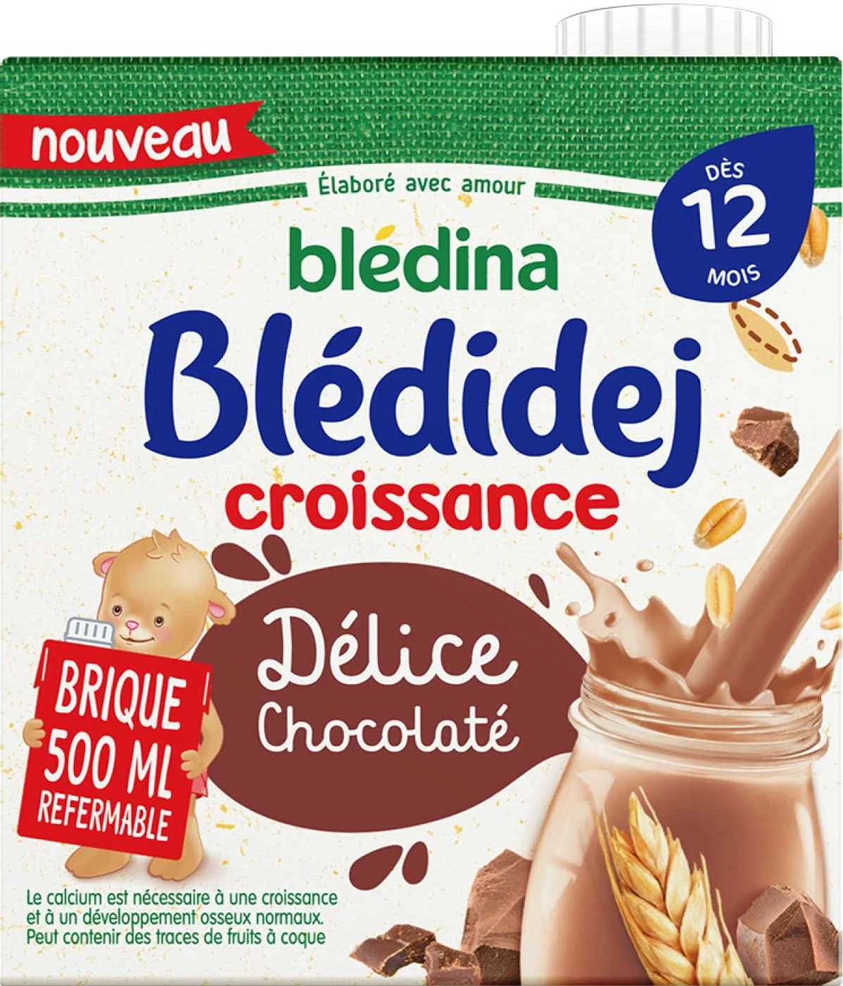 Bledidej croissance délice biscuité choco - BLEDINA