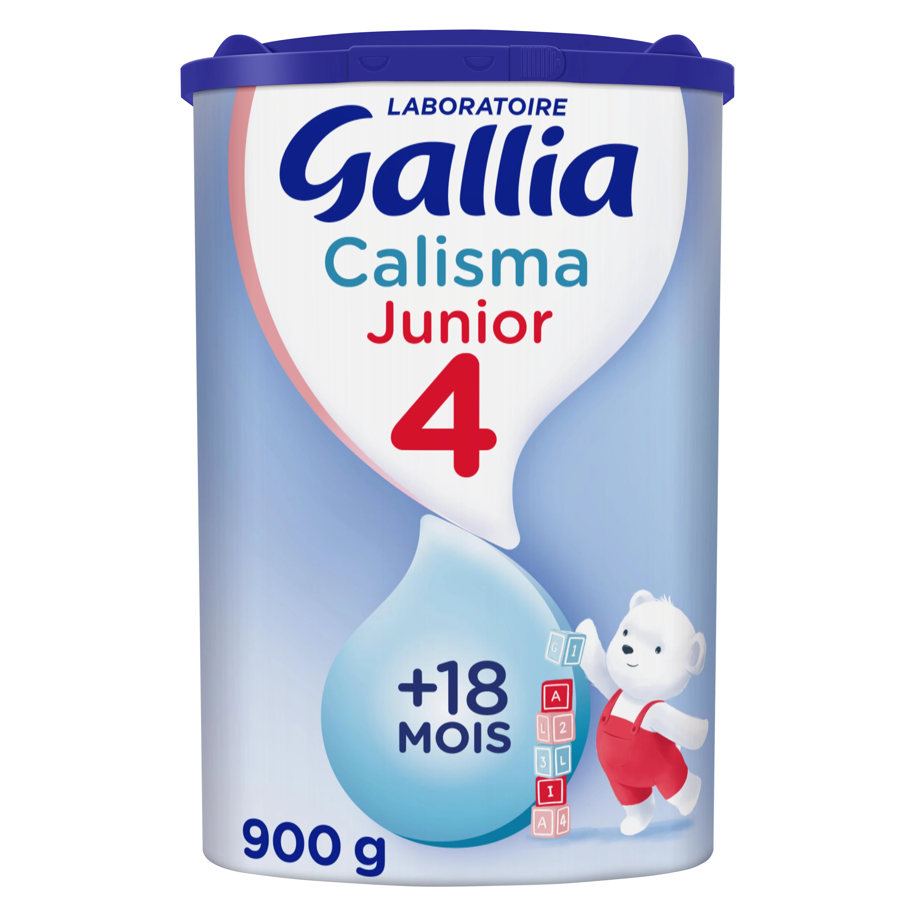 Baby milk powder from 18 months Calisma junior 900g - GALLIA