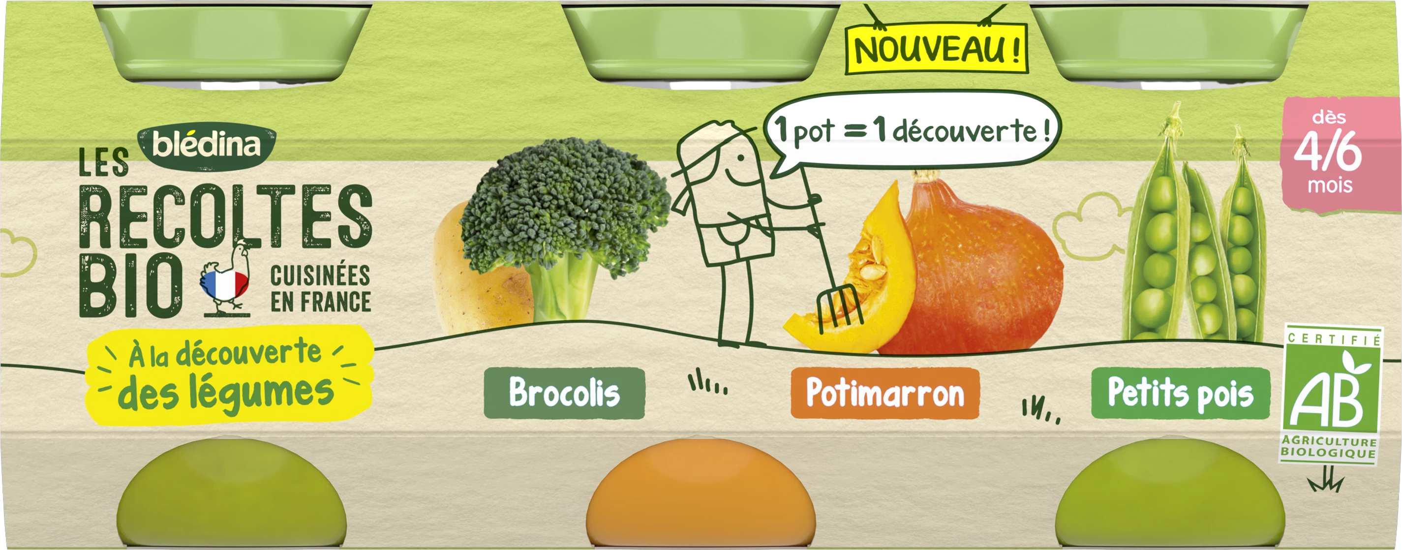 Lr Bio Erwten Potim Broc 3x130g