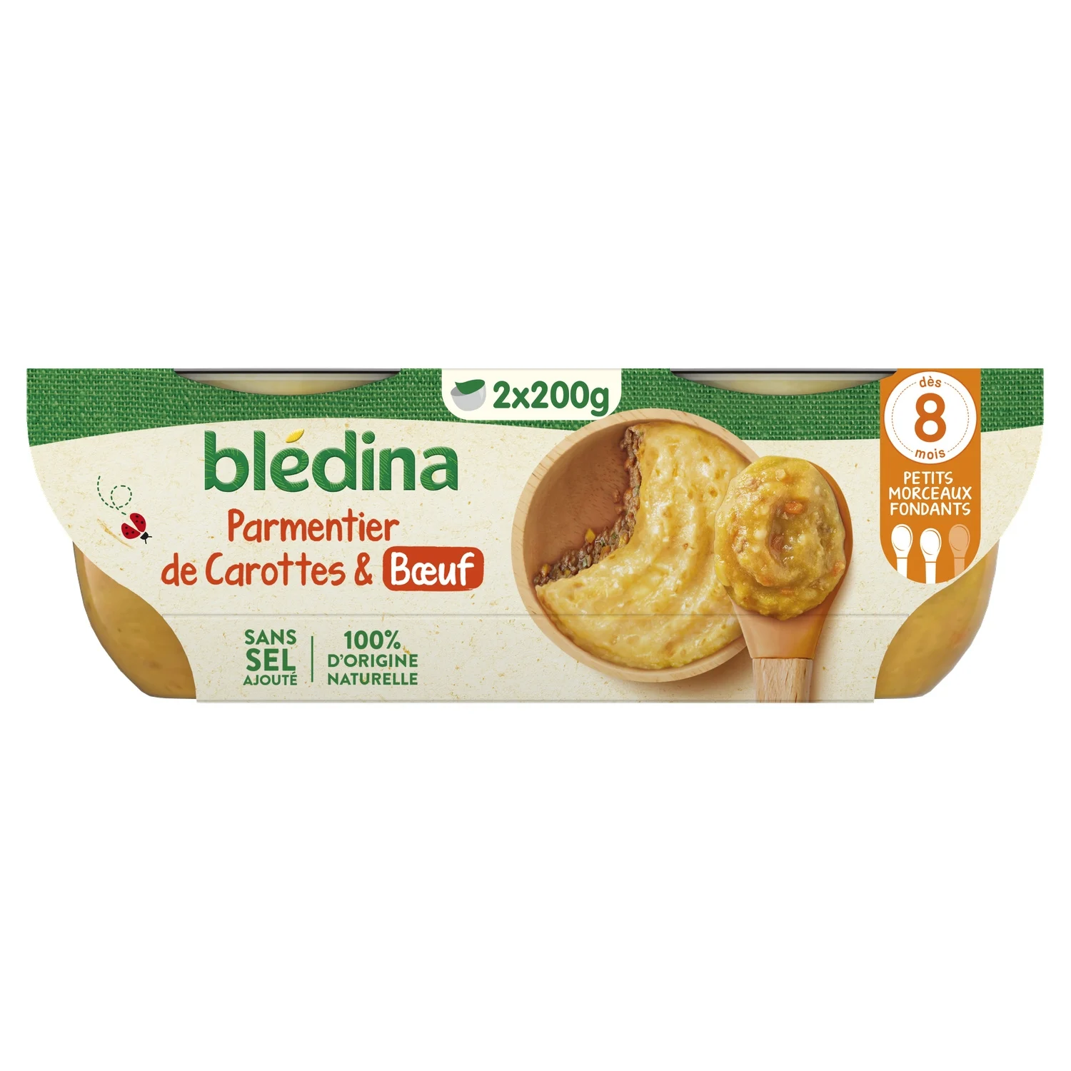 2x200g Bol Parm carot boeuf 8m
