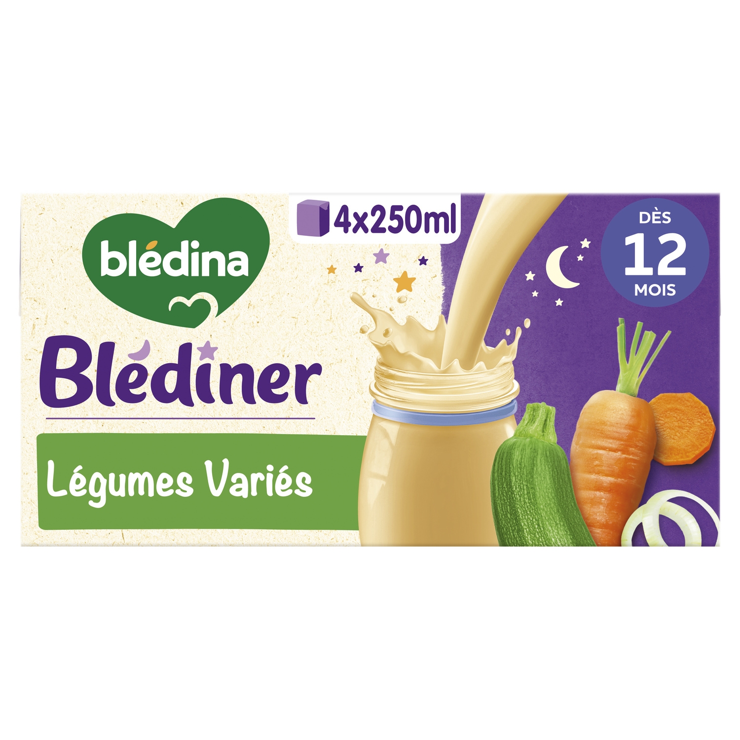 4x250ml Blediner Crl Lacte Leg