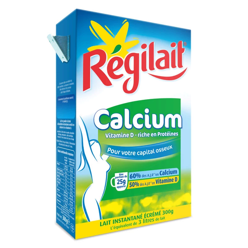 Lait en poudre calcium 300g - REGILAIT