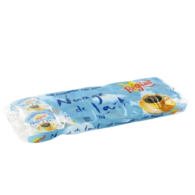 Lait concentré non sucré 10x7,5g - REGILAIT