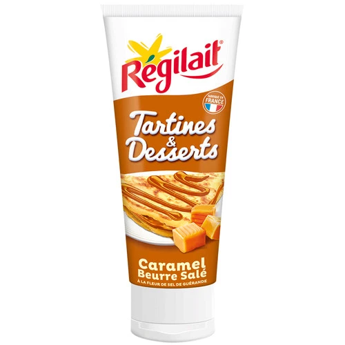 Caramel beurre salé en tube 300g - REGILAIT
