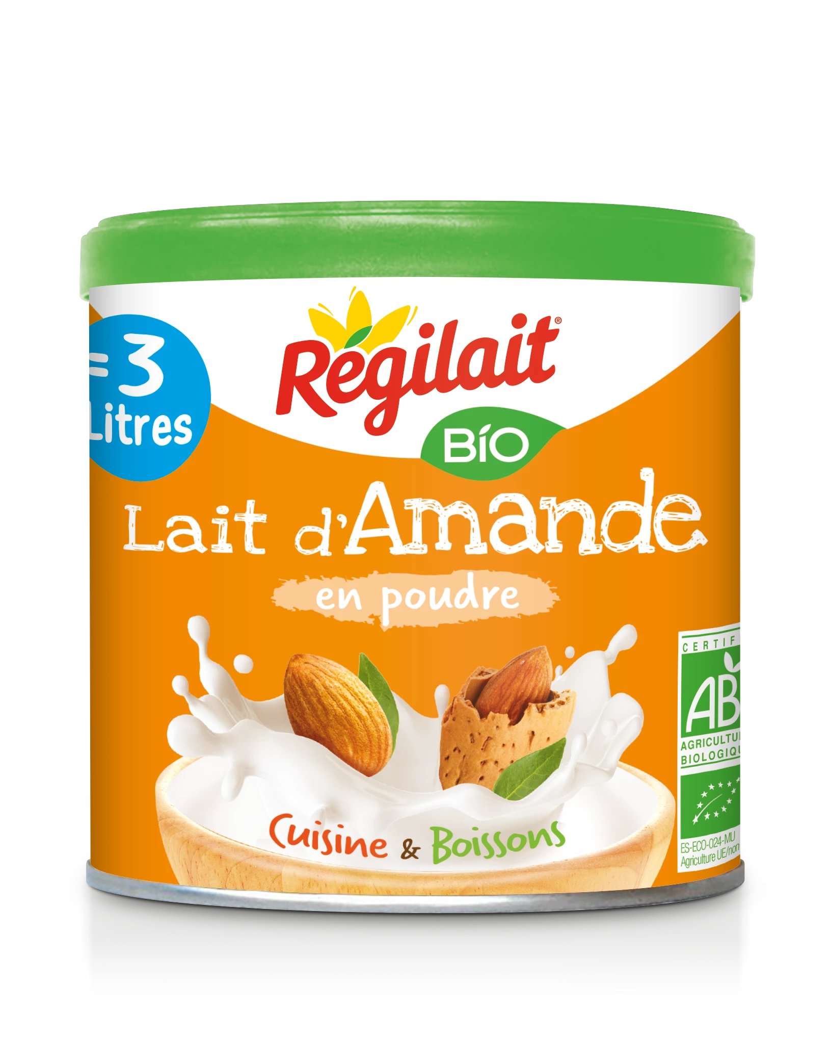 Lait d'Amande en Poudre 250g Bio REGILAIT