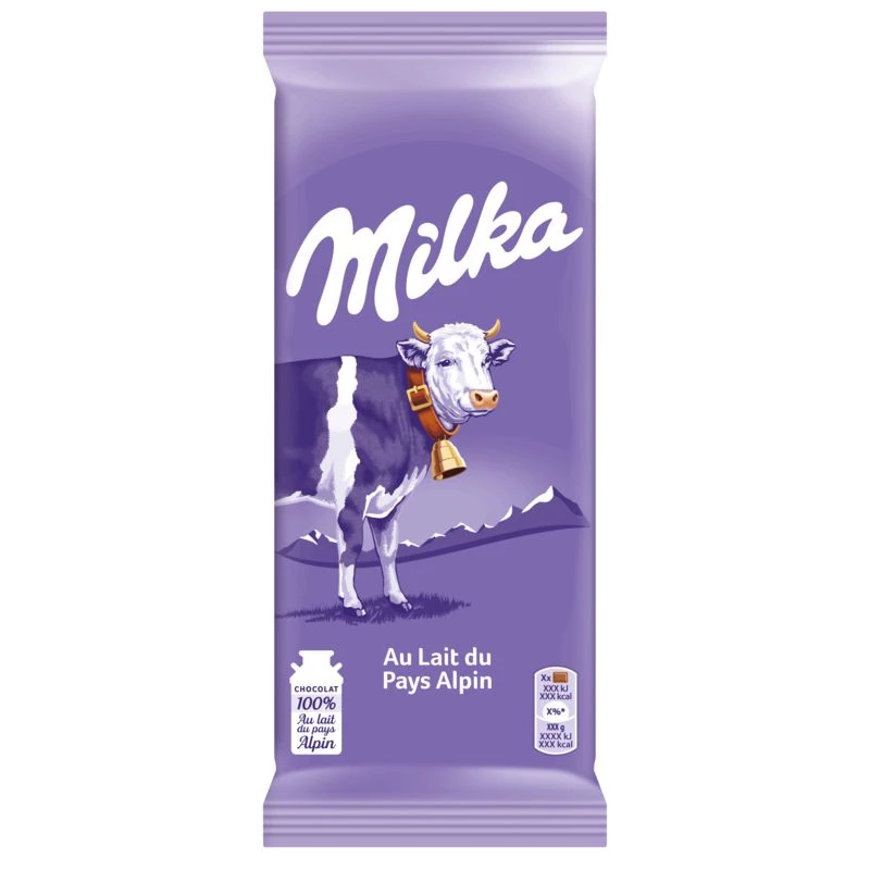 لوح شوكولاتة بالحليب 200 جرام - MILKA