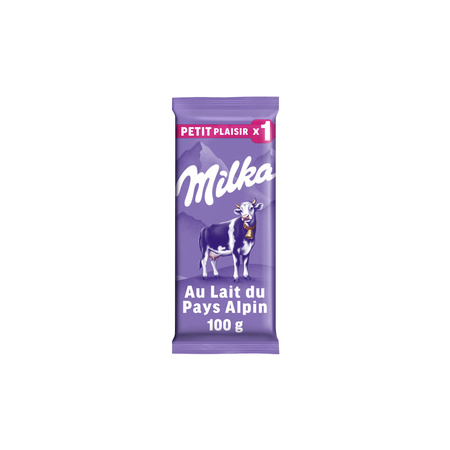 100g Chocolat Lait Milka