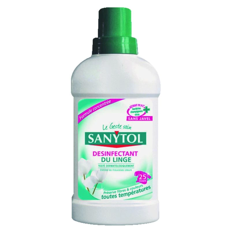 Linen Disinfectant White Flowers 500ml - SANYTOL