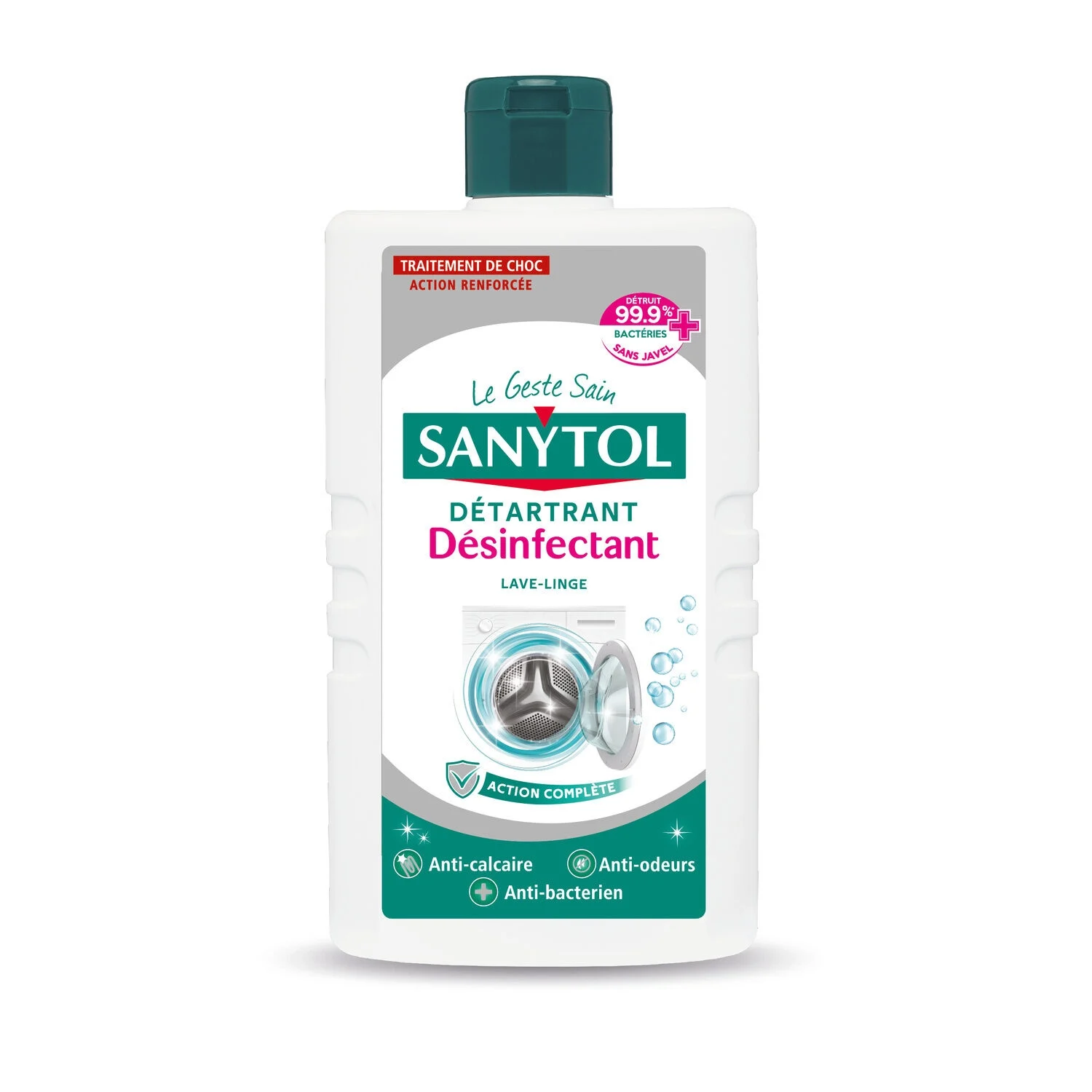 Désinfectant Détartrant Lave Linge 250ml - SANYTOL