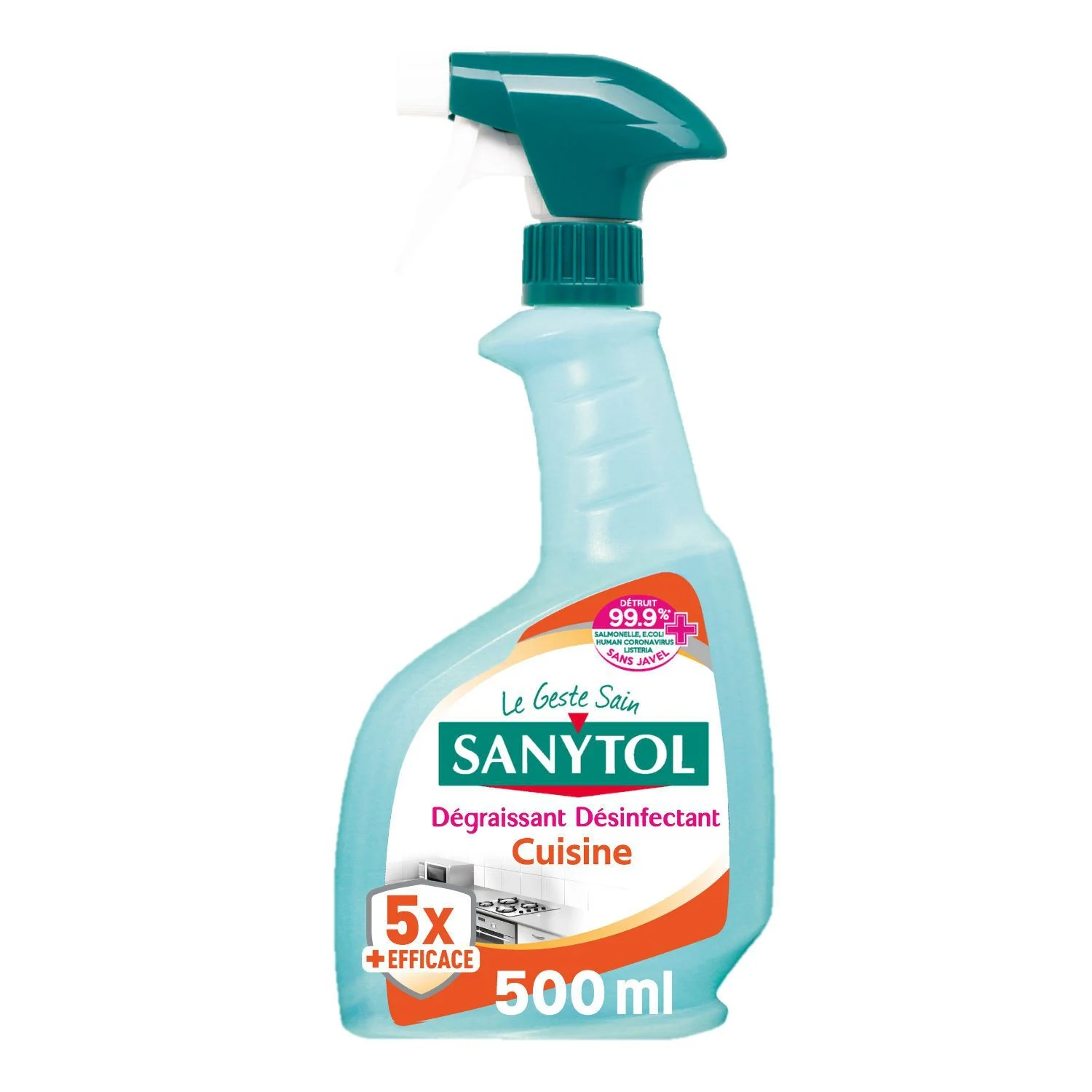 Kitchen Disinfectant Degreaser X500ml - Sanytol