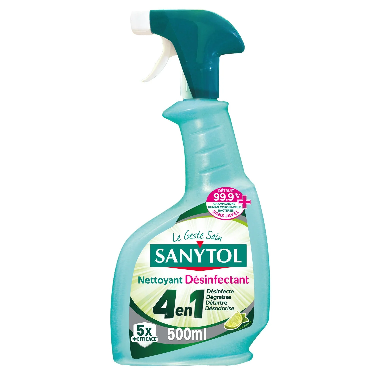 Multi-USAGE MULTI-ASSAGE CLEANER 4N1 500ml - Sanytol