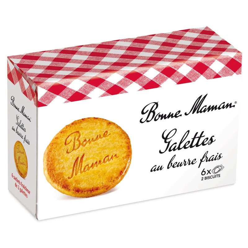 Galettes au beurre frais 170g - BONNE MAMAN