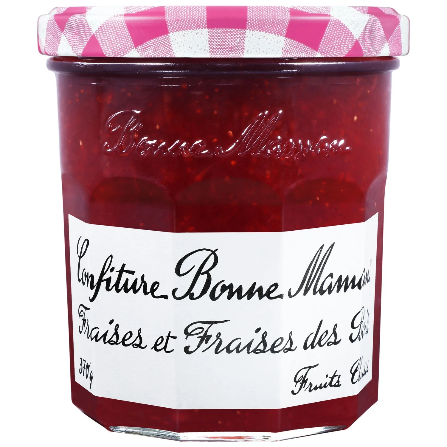 Strawberry and Wild Strawberry Jam 370g - Bonne Maman