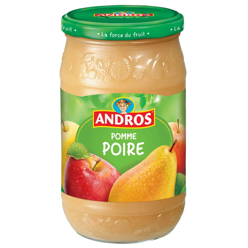 750 g de compota de pera y manzana Andro