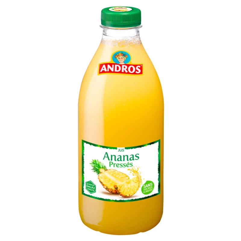 Andros Pet Ananas Juice 1l