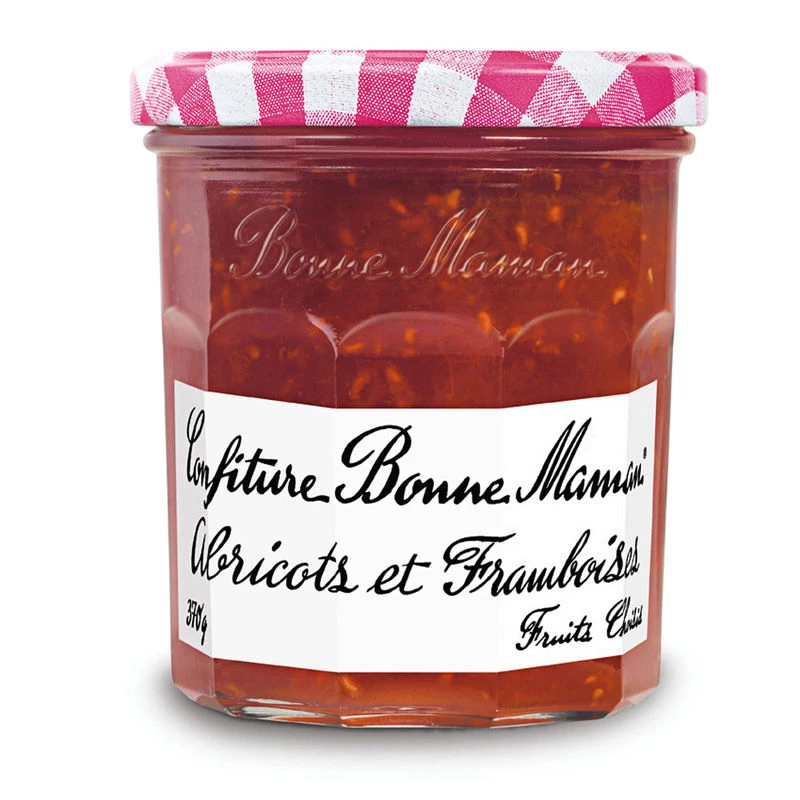 Aprikosen-Himbeer-Marmelade 370g - BONNE MAMAN
