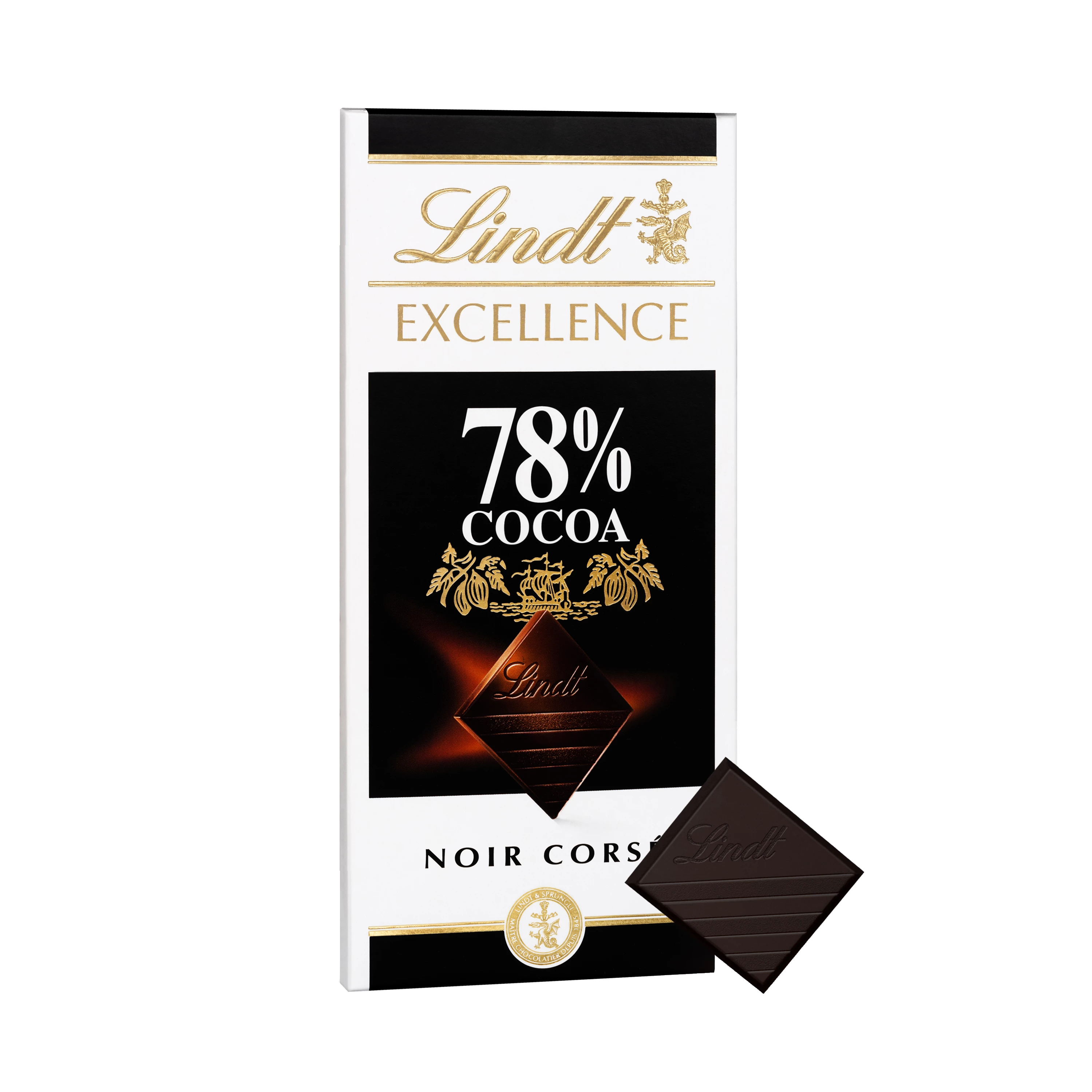 Excellence Noir 78% Cacao Tablette 100 G - LINDT