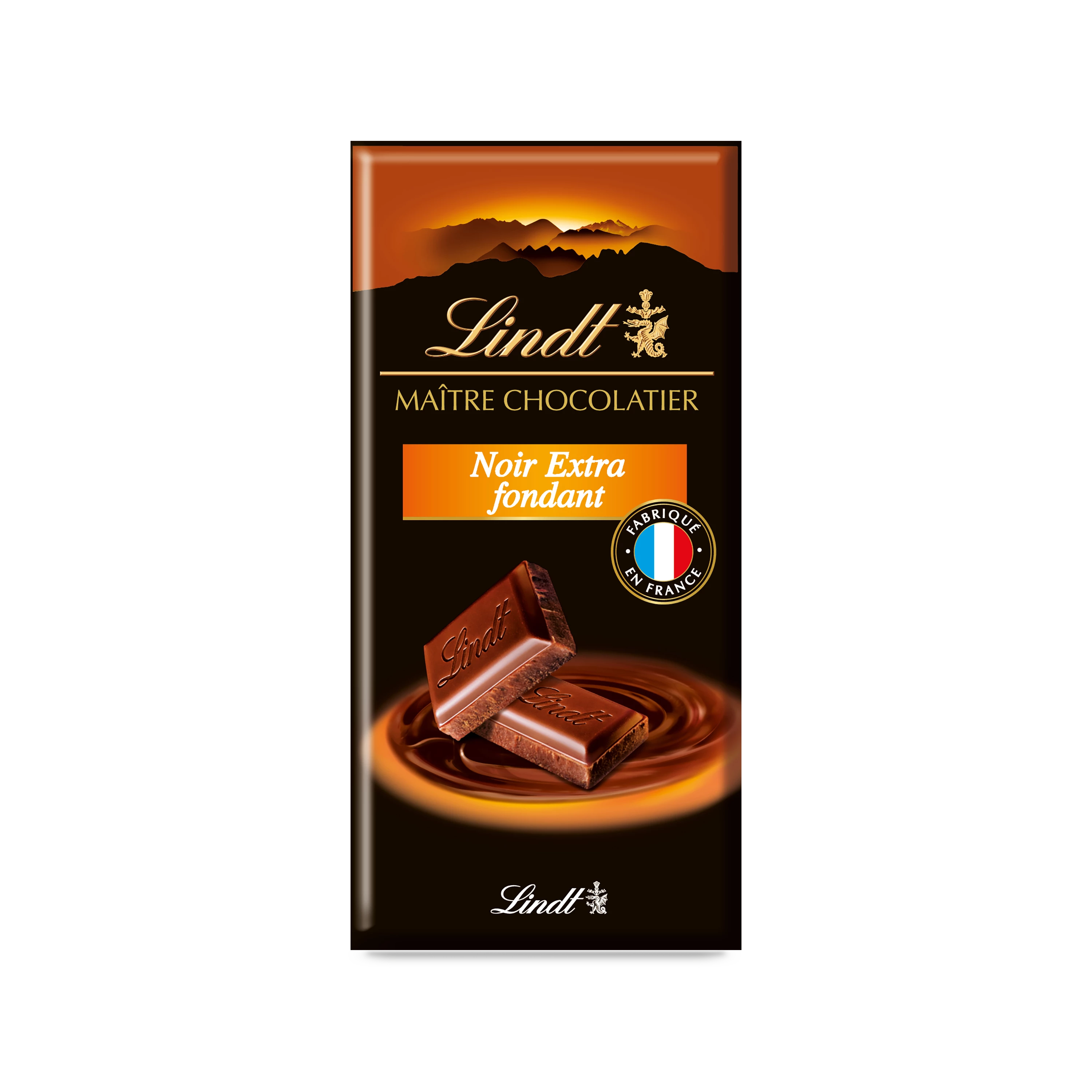 لوح شوكولاتة داكنة اكسترا 3 × 100 جم - ليندت