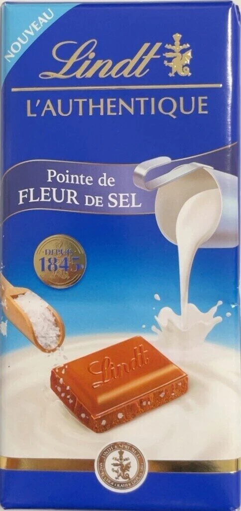 Chocolat Fleur De Sel 100g - LINDT