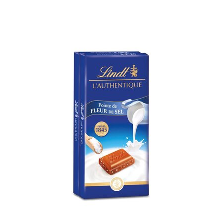 Chocolat Fleur De Sel 2x100g - LINDT