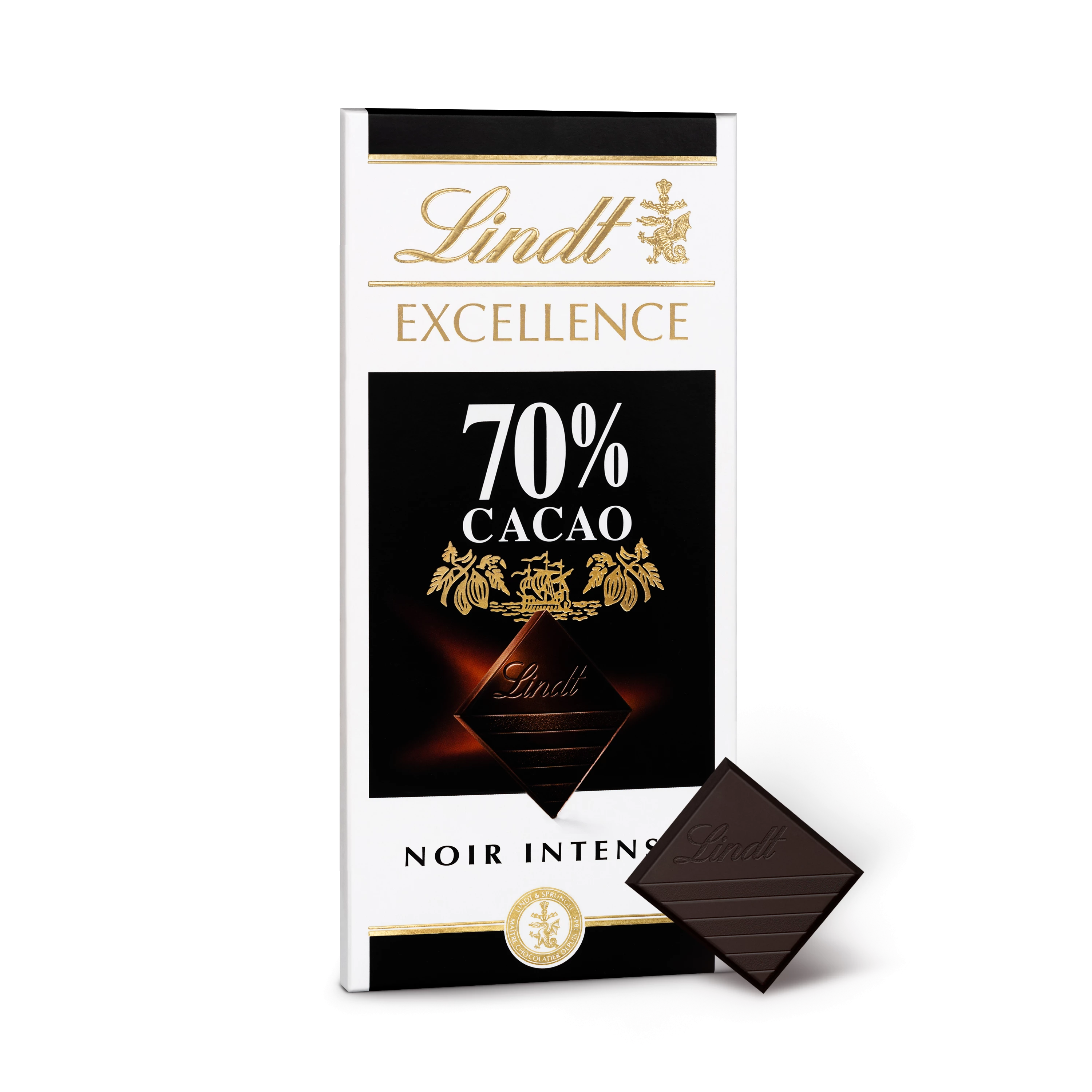 Excellence Negro 70% Cacao Tableta 100 G - LINDT
