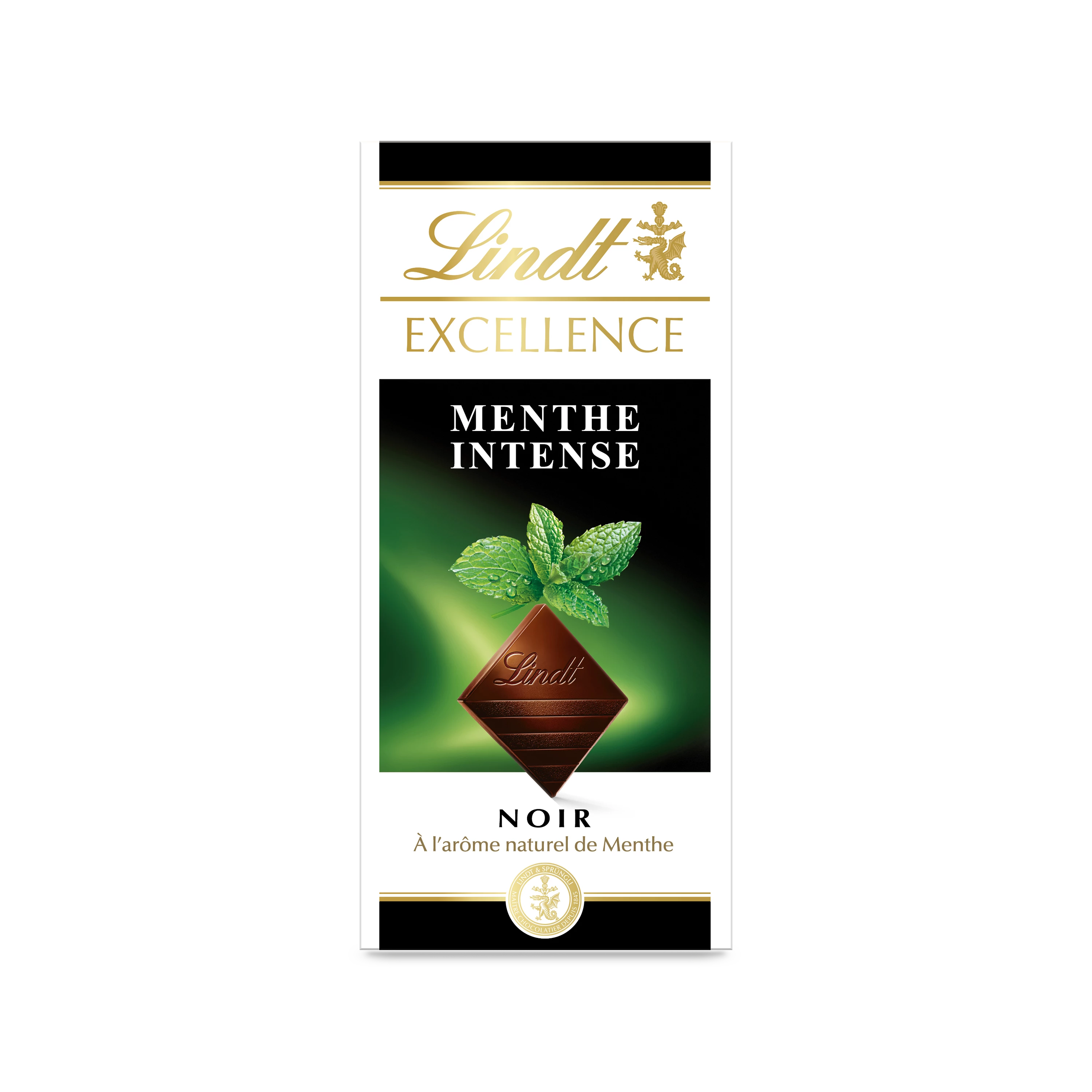 Excellence Noir Интенсивная мятная таблетка 100 г - LINDT