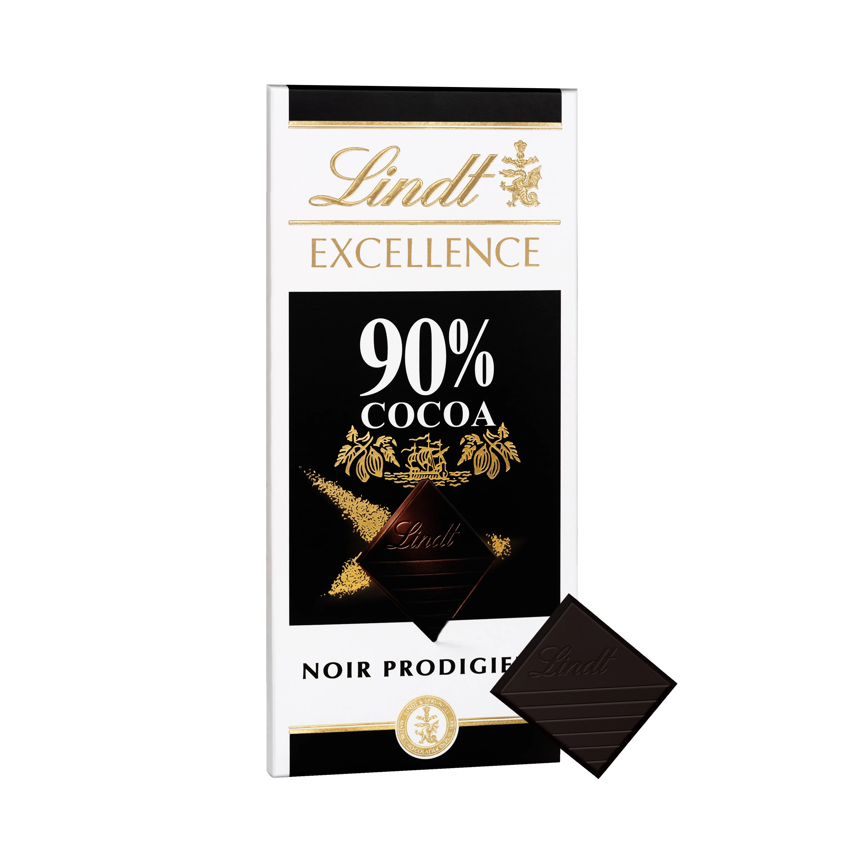 Excellence Noir 90% Cacao Tablette 100 G - LINDT