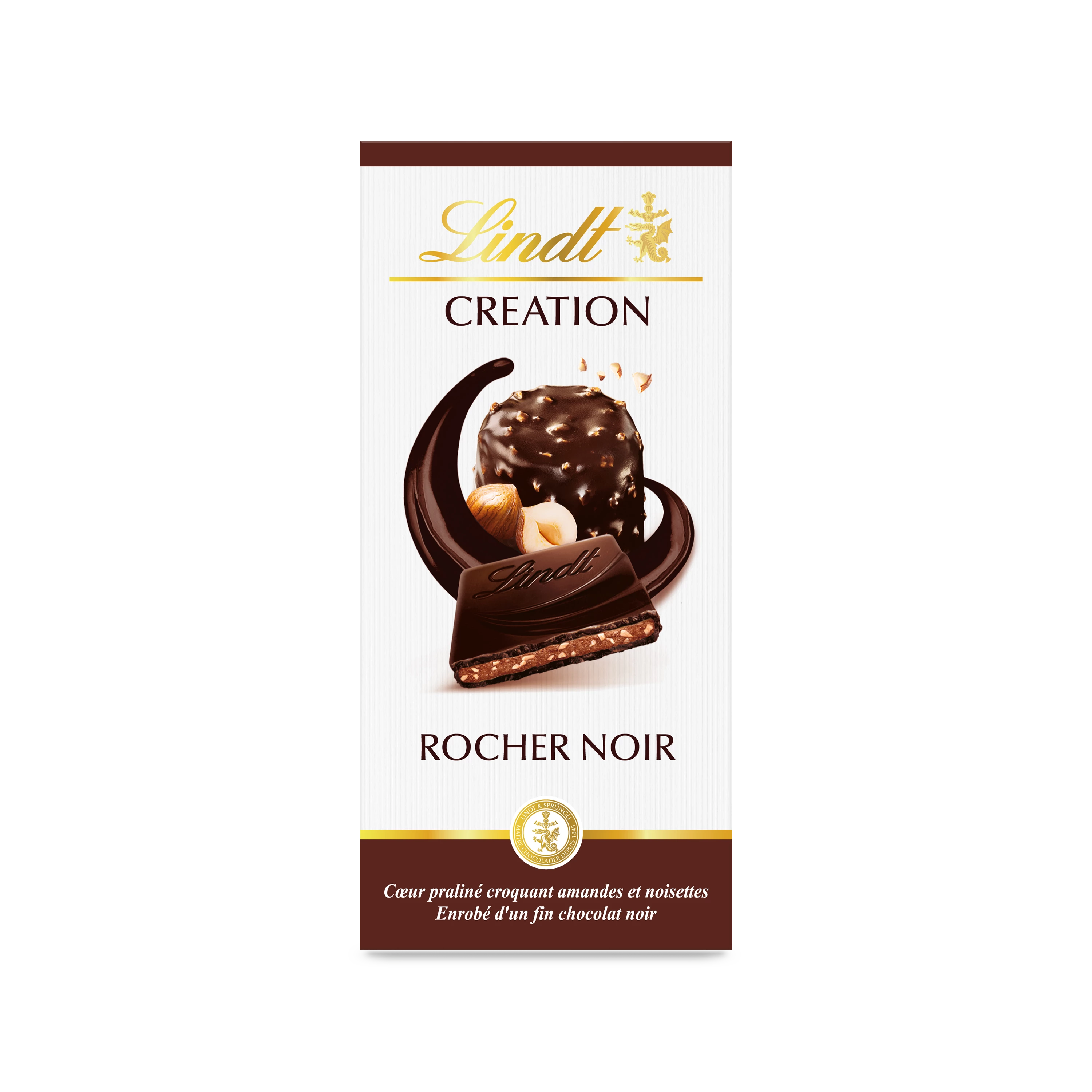 क्रिएशन रोचर नॉयर टैबलेट 150 जी - LINDT