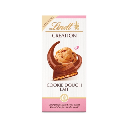 Tablette De Chocolat Cookie Dought Blanc 100g - LINDT
