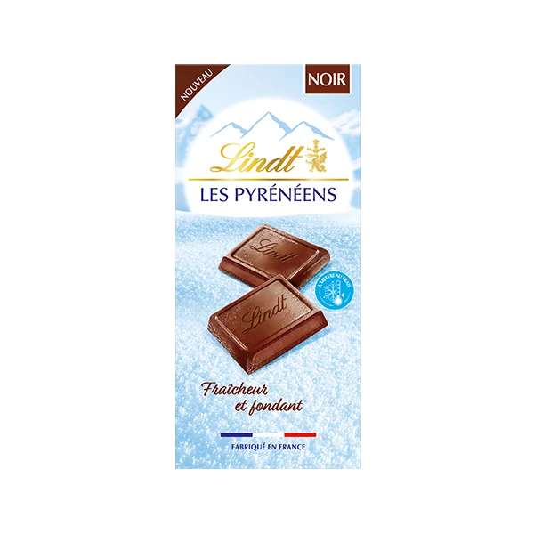 Pyrenees Black Tablet 150 G - LINDT