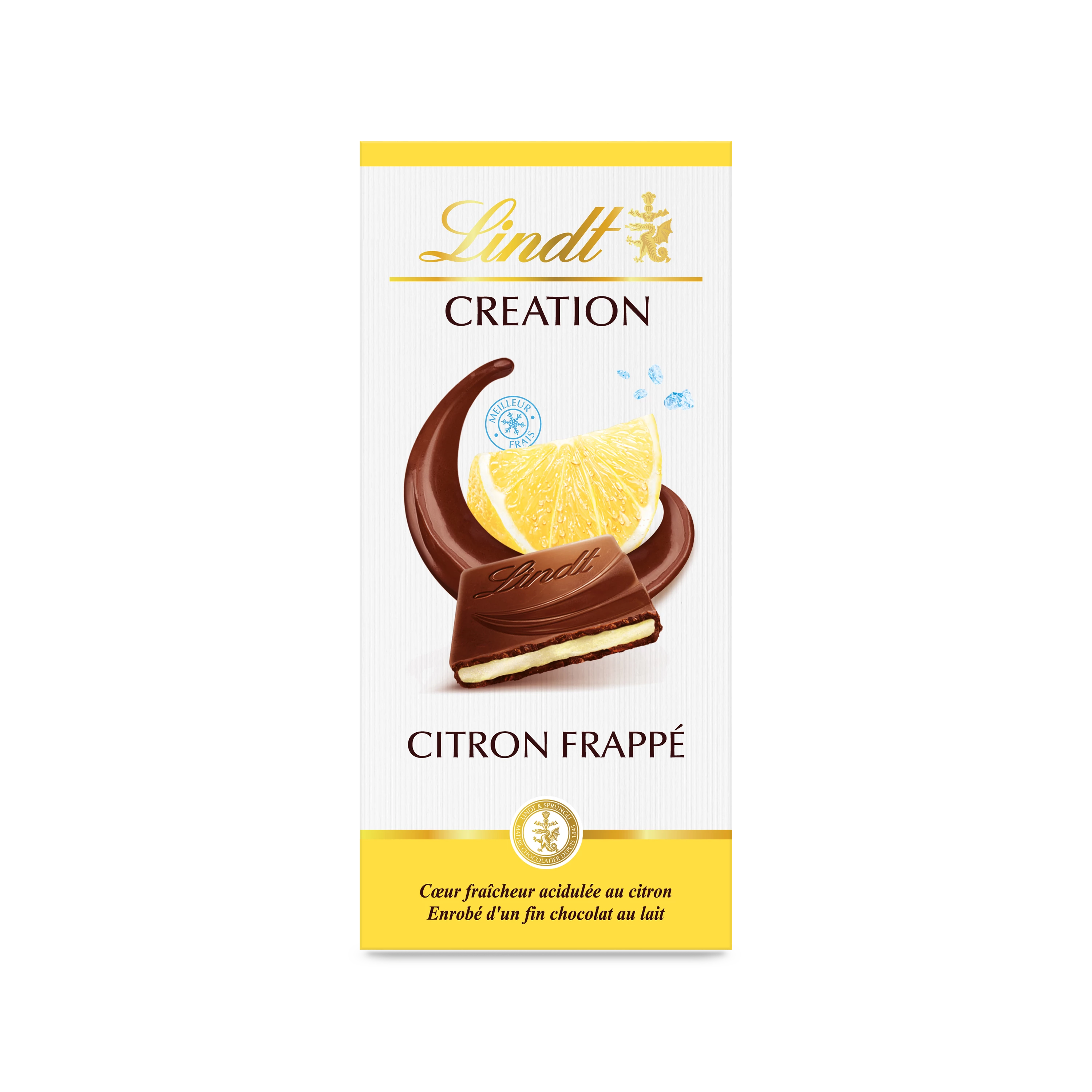 Création Citron Frappé Tablette 150 G - LINDT